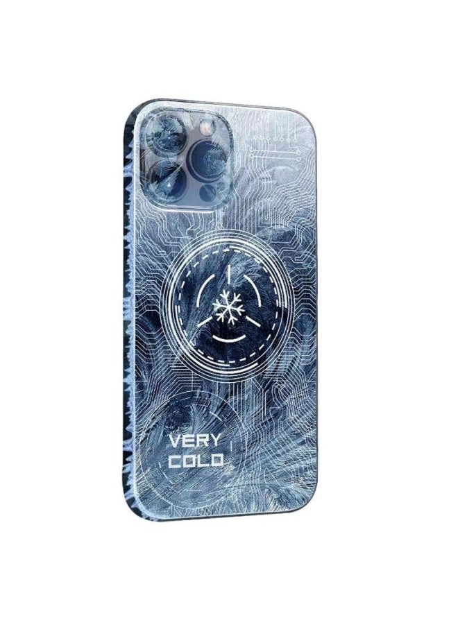 Generic Cooling Mobile Phone Case Mobile Phone Radiator Suitable For AppleMobile Phone Game Heat Dissipation Magnetic Semiconductor Heat Dissipation Cooling-Color:16Plus  - Image 2