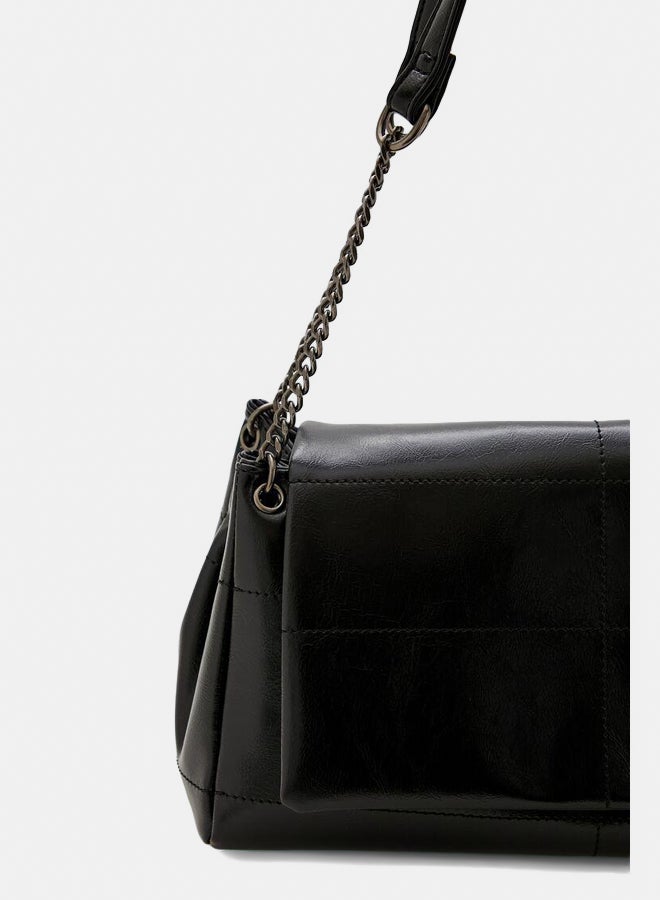 FOREVER 21 Faux Leather Shoulder Bag  - Image 4