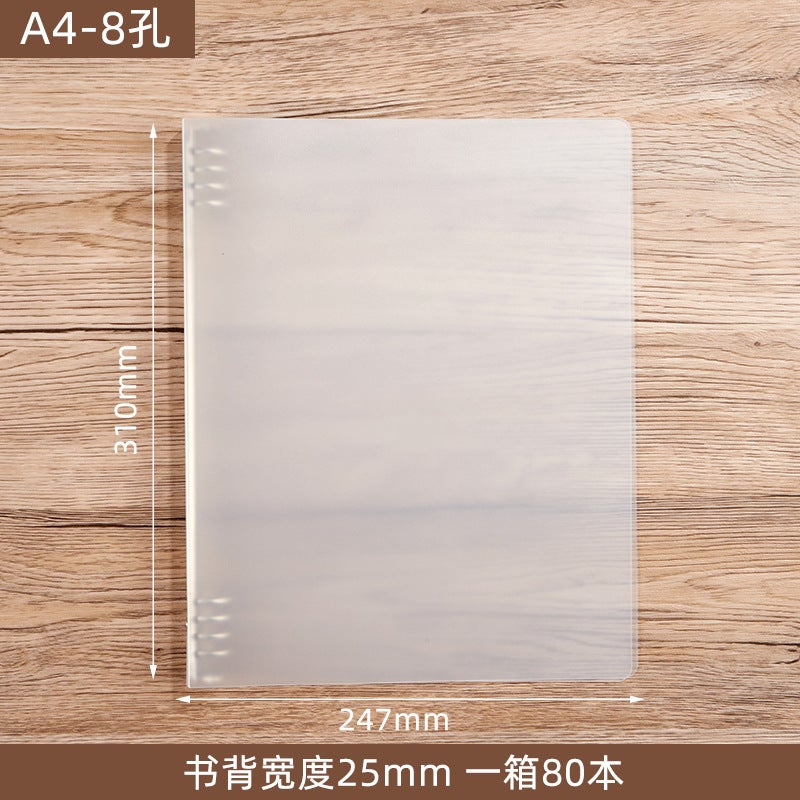 Loose-Leaf Paper A4 B5 A5 Plastic Paper 26 Holes 20 Holes 30 Holes Classification Index Page - Image 1