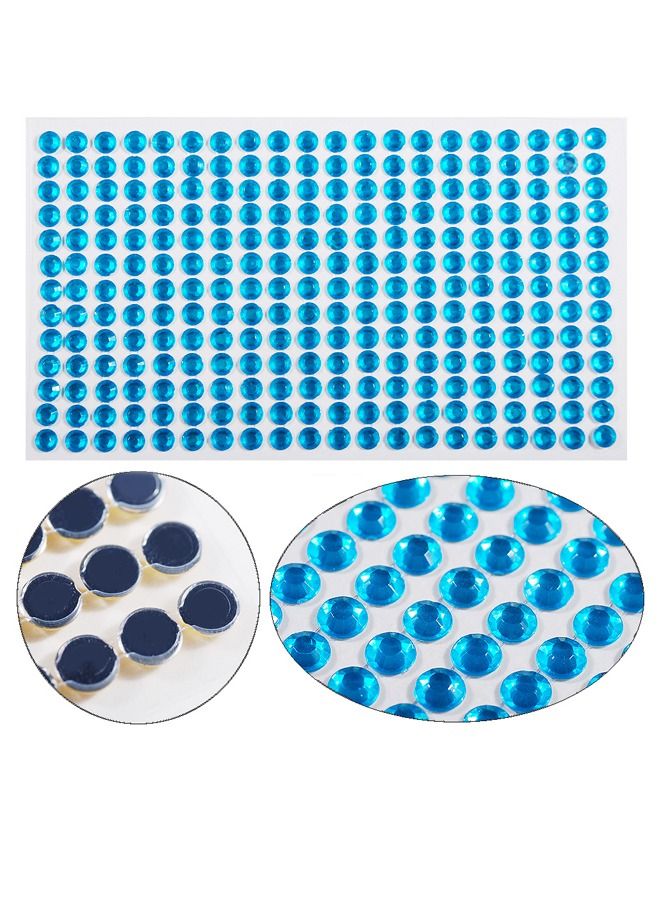 260 قطعة ملصقات تاتو كريستاليه للعيون والجسم - Image 1