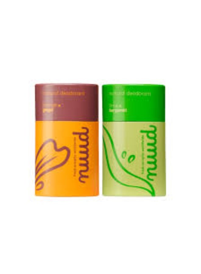 nuud Orange x Ginger Stick Natural Deodorant 45g - Image 4