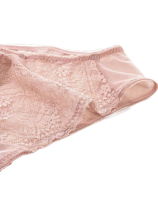 AIMER Women'S Lace Mesh Cotton Crotch Thin Low-Rise Panties Am237721 Gray 165 - Image 2