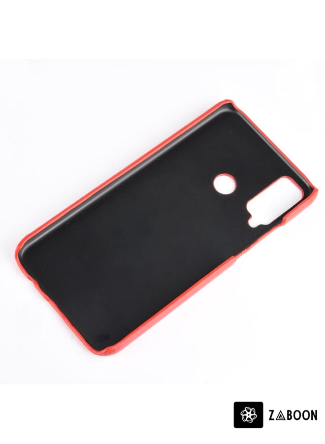 Zaboon Protective Case Cover For Huawei Honor Play 4T Shockproof Litchi Texture PC + PU Case - Image 5