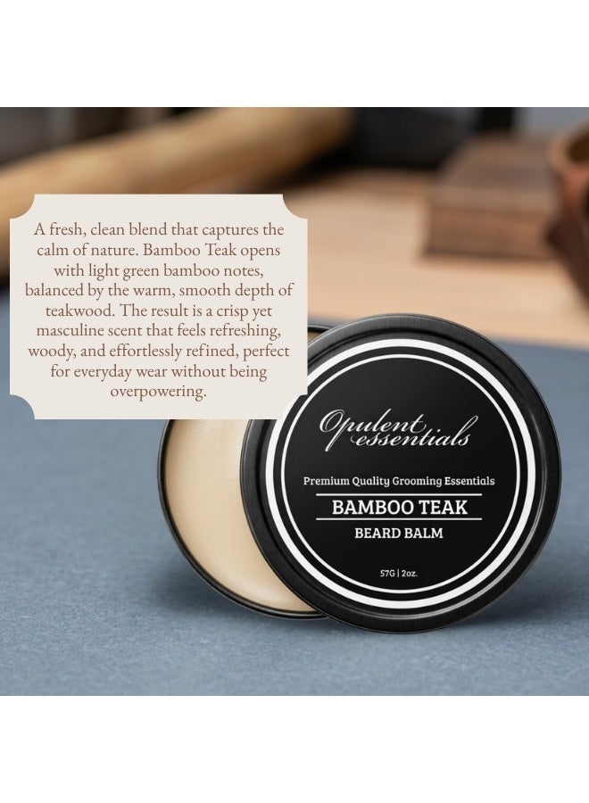 Opulent essentials Bamboo Teak - Beard Balm - Image 4