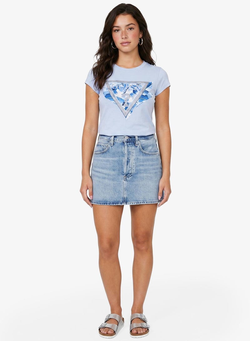 GUESS Crew Neck T-Shirt Slim Fit - Image 2