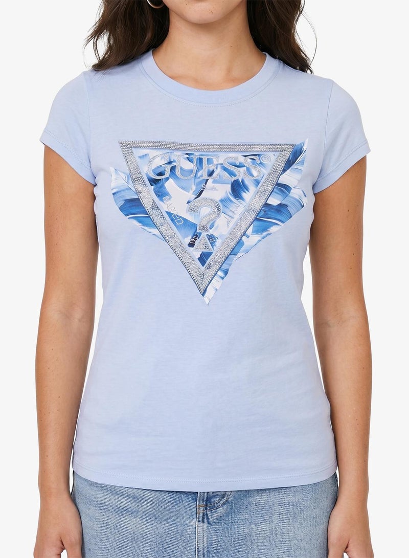 GUESS Crew Neck T-Shirt Slim Fit - Image 1