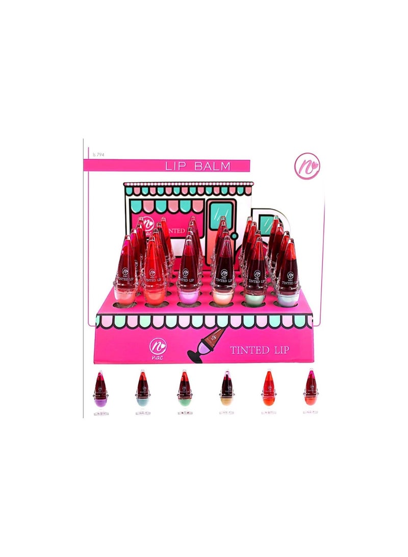 Six Color Lip Balm
