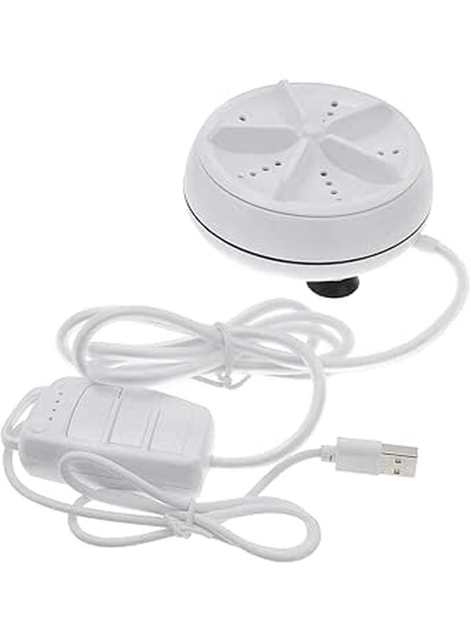 Portable Mini Ultrasonic Turbine Washing Machine USB Powered For Travel Apartment Socks Underwear - Image 1