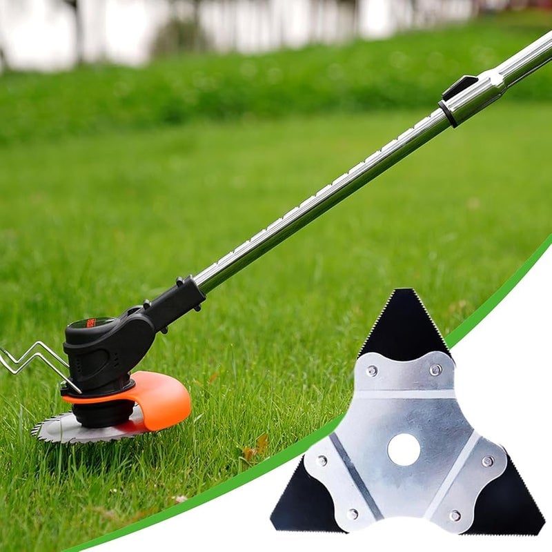 رأس جزازة العشب المثلث الفولاذي البديل لتطهير الفرشاة وتقليم الحدائق - Image 3