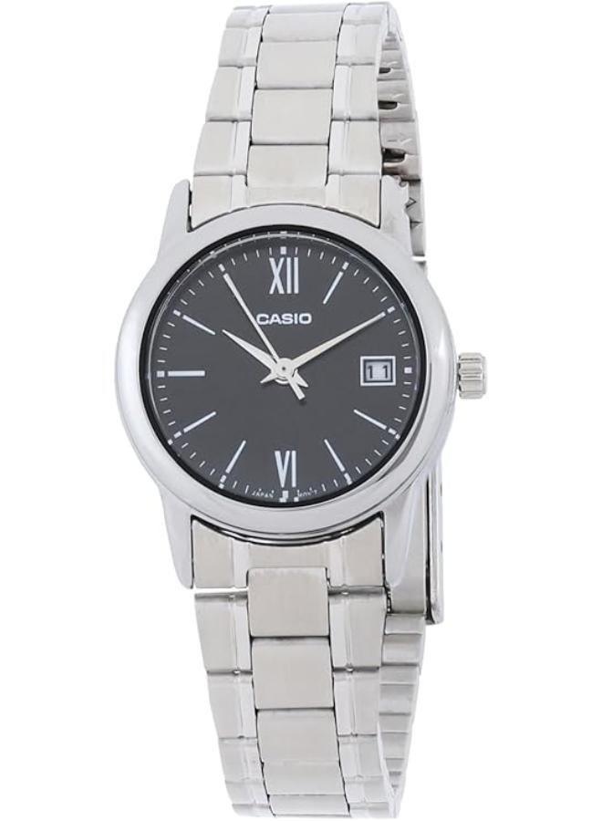 Casio Watch for Women LTP-V002D-1B3UDF Analog Metal - Image 1