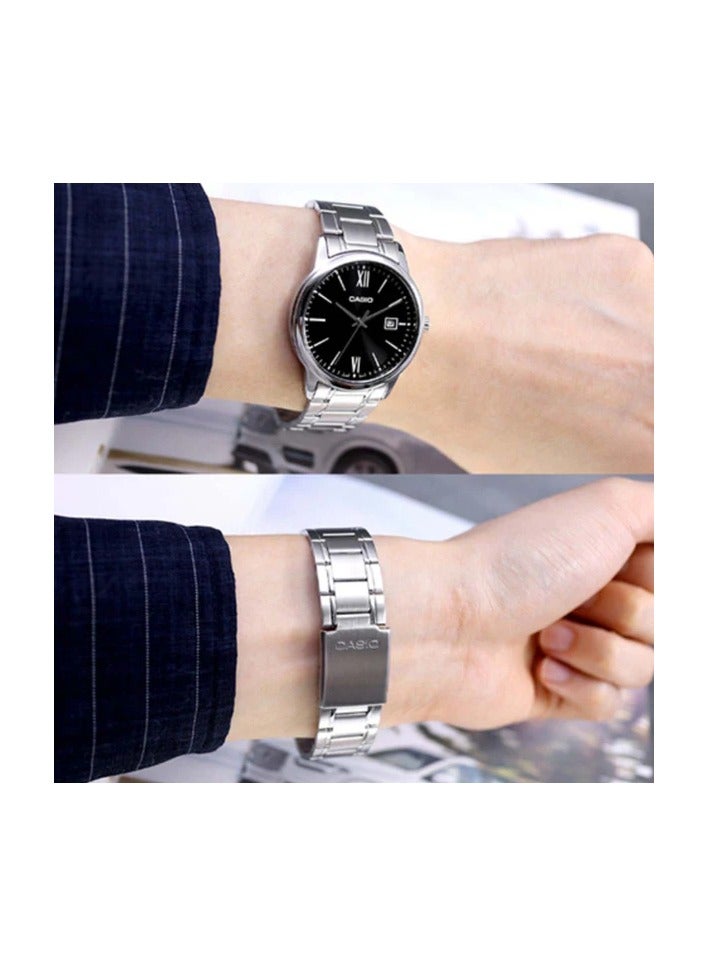 Casio Watch for Women LTP-V002D-1B3UDF Analog Metal - Image 3