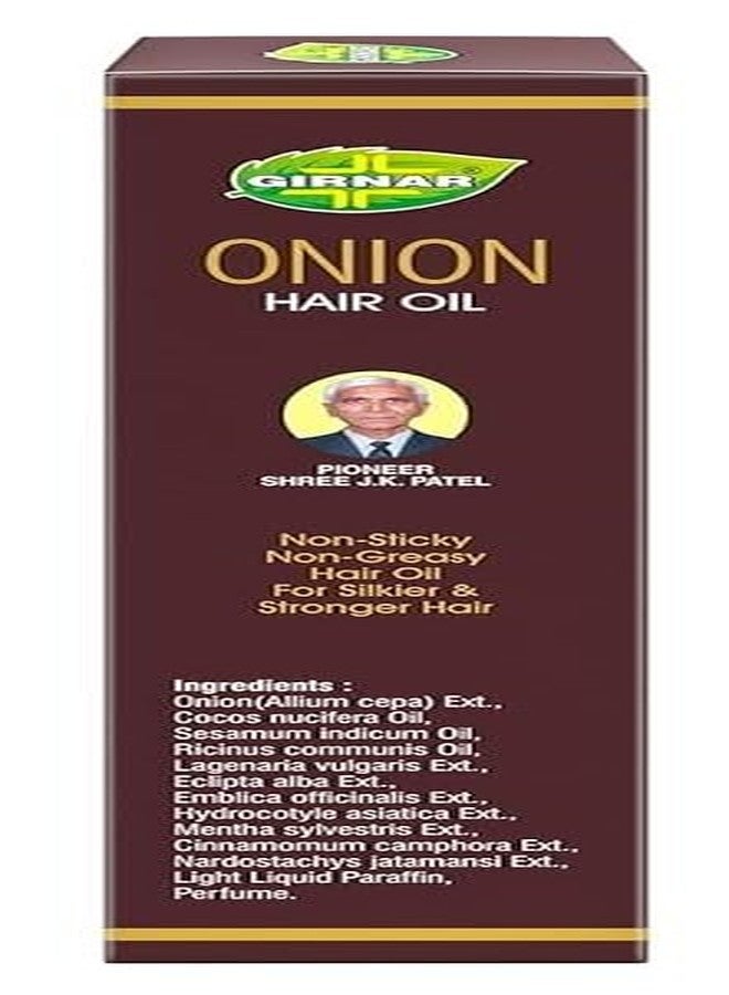 Girnar Onion Oil with Natural Onion Extracts | 90ml - Image 4