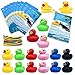XIPEGPA 72 PCS Duck Cruise Kits Duck Tags Bands for Hiding Carnival - Image 3