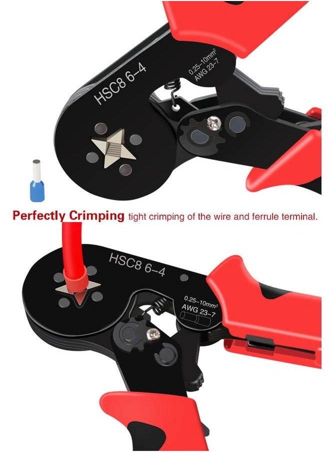 Generic Crimper Plier Set with 1200 PC Wire Terminals Crimping Connectors Wire End Ferrules-Wire Ferrule Kit for Wire-End Ferrules, 0.25-10 mm²  - Image 4