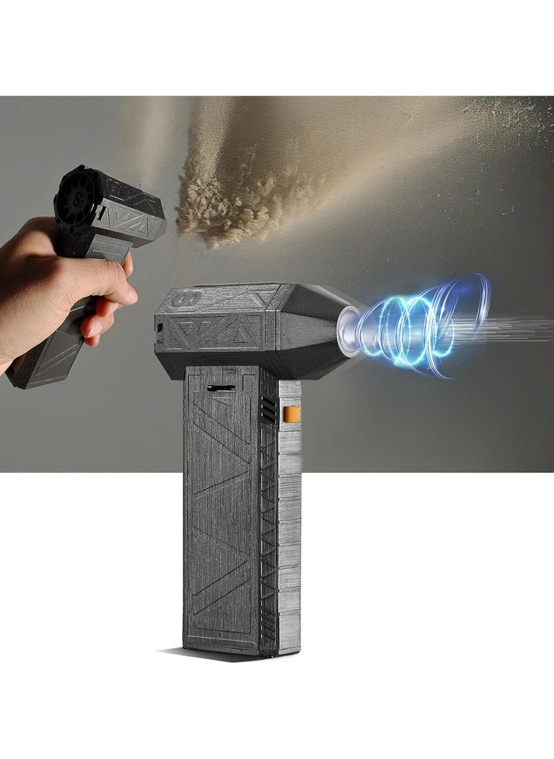 DUSALA - et Fan Mini Blower Compact High-Speed - 130,000 RPM Power Blower, Portable and Rechargeable, Multi-Purpose Jet Blower with Adjustable Speed, Large Battery, and Type-C Fast Charging - Image 1