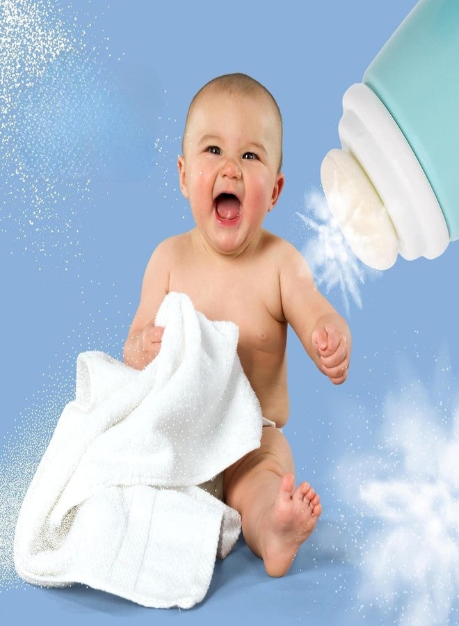 kusuvika Baby Powder Puff | Baby Powder Puff With Box | Powder Puff With Box Holder Container | Powder Puff For Babies | Puff Powder Box (Panda-Blue) Multicolor - Image 3