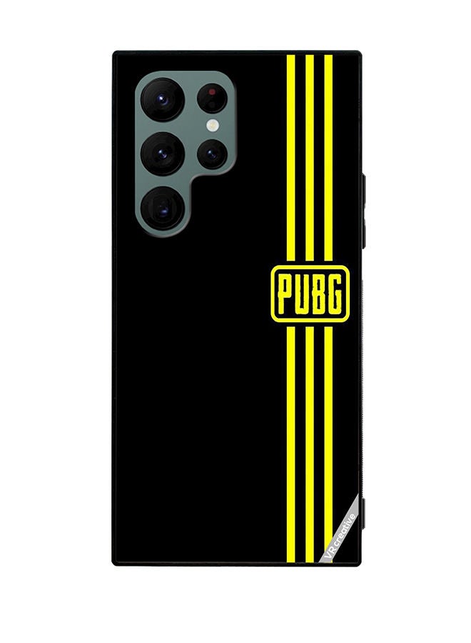 VR CREATIVE Protective Case Cover For Samsung Galaxy S22 Ultra 5G Pubg Design Multicolour - Image 1