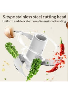 دوكاسو مصغرة الكهربائية آلة تمزيق الثوم الكهربائية آلة تمزيق الثوم 350ml الناقل التسلسلي العام القابلة لإعادة الشحن ، مع الغذاء الصف الفولاذ المقاوم للصدأ شفرة قابلة للفك آلة تمزيق الطعام ، 4.2x5 بوصة ( الأخضر )  - Image 4