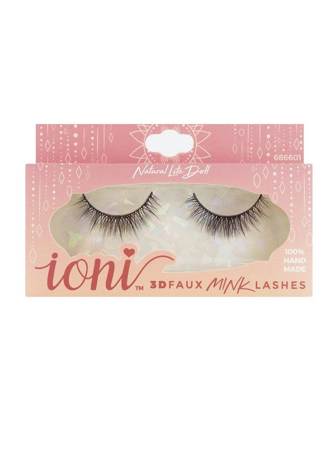Ioni 3D Faux Mink Lashes Natural Lite Doll 686601 - Image 2