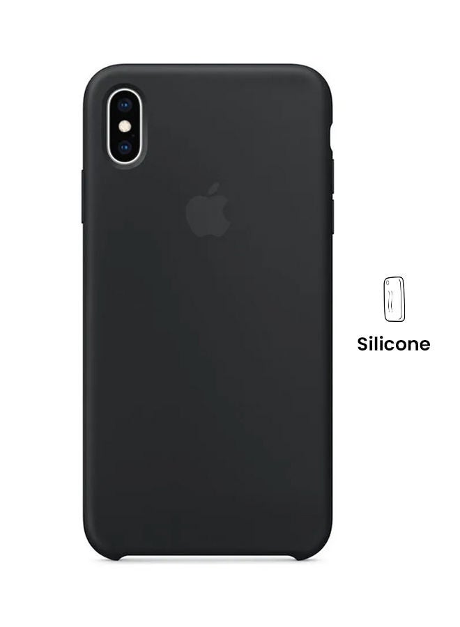 ابل  غطاء حماية واقٍ لهاتف أبل آيفون XS ماكس أسود - Image 1