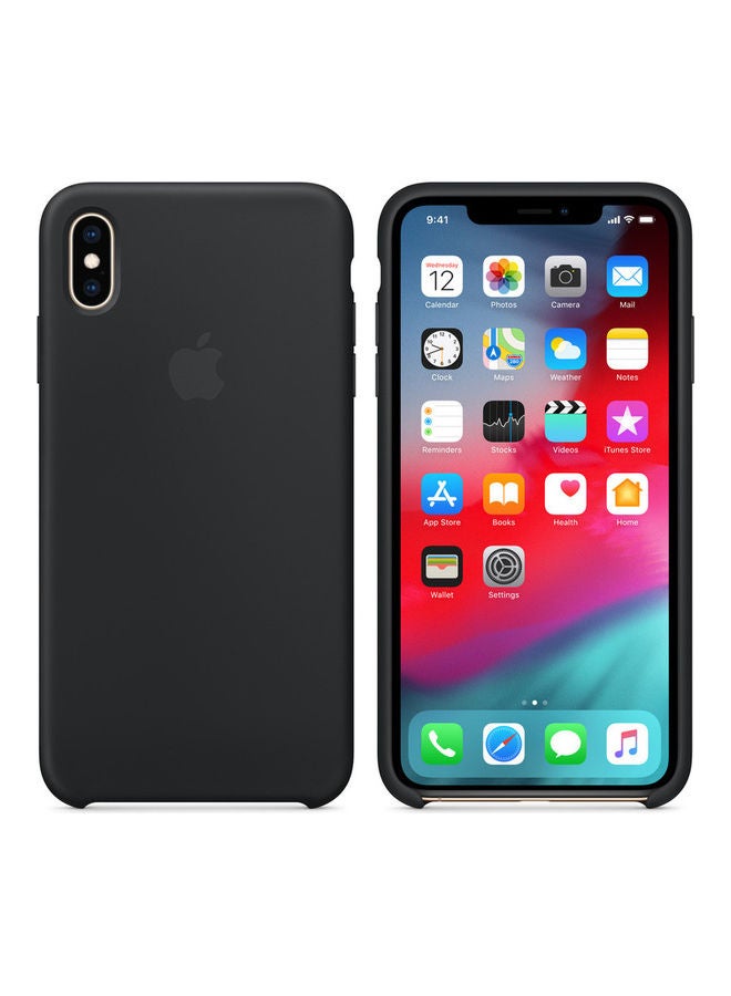 ابل  غطاء حماية واقٍ لهاتف أبل آيفون XS ماكس أسود - Image 3