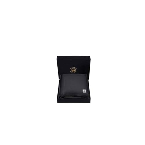 ANTONIO VALERIA Octave Black Leather Wallet for Men - Image 1