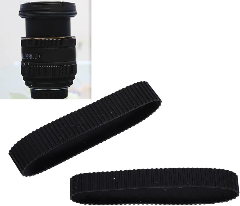Fabater Lens Rubber Zoom Grip with Focus Grip for 24-70mm F2.8 EX DG HSM (3rd Gen) Lens, with Focus, Anti Slip Comfortable Design, Camera Accessories - Image 3
