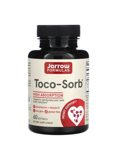 jarrow formulas Jarrow Formulas, Toco-Sorb, 60 Softgels 