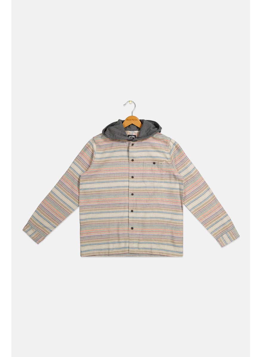 Kids Girl Stripe Long Sleeve Hoodie, Beige Combo - pzsku/ZBD07C3836585A75794E5Z/45/_/1737642025/31599a5d-f86a-43ba-b00d-d8e0579dfeac