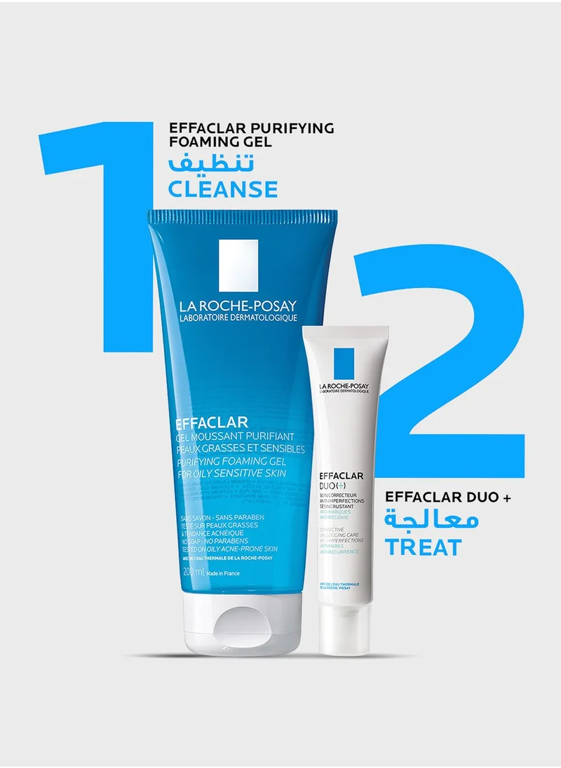 LA ROCHE-POSAY Effaclar Duo+ Acne Treatment Cream for Oily and Acne Prone Skin 40ml