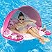 COOLCOOLDEE Pool Float with Canopy Cup Holder XL Pool Chair Lounge Float with Adjustable Sun Shade Cover Drink Holder Ergonomic HeadrestInflatable Pool Float for Adults - Image 3