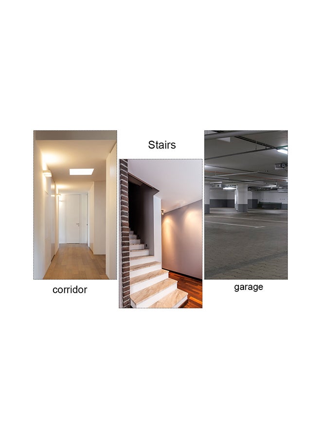 Automatic Infrared PIR Body Motion Sensor Switch Wall-Mounted LED Light Switch White 0.08kg - Image 4