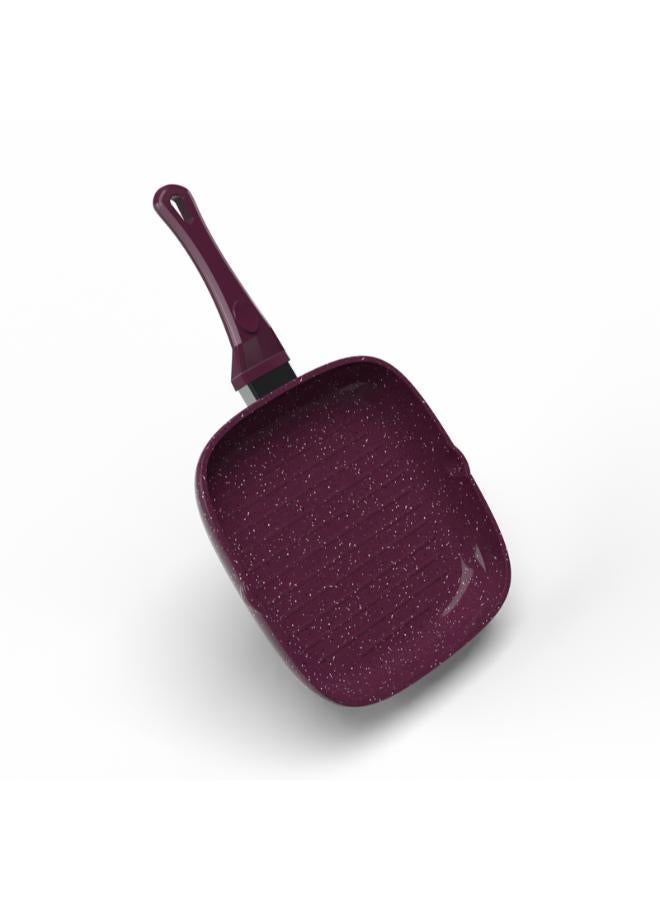 توب شيف مقلاة شواء مربعة من الجرانيت - Image 2