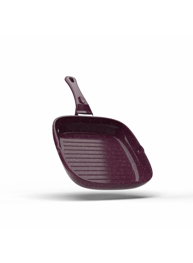 توب شيف مقلاة شواء مربعة من الجرانيت - Image 1