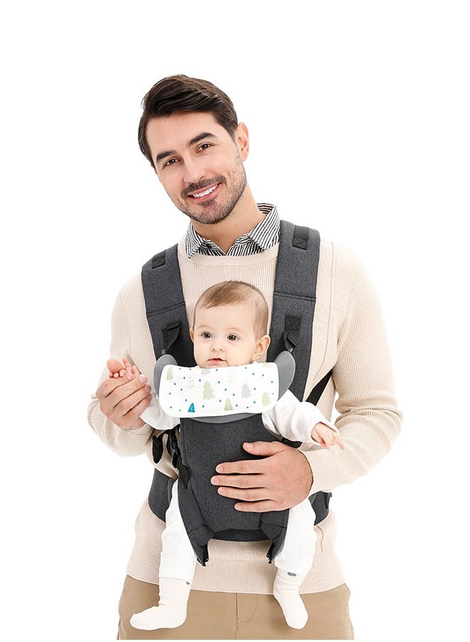 Generic Baby Sling Carrier, All Positions Front and Back Toddler Carriers, 4-in-1 Ergonomic Baby Backpack Carrier, Easily Adjustable Baby Carrier Newborn to Toddler 7-44 Lbs - Image 1