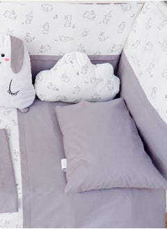 FUN MOMENT 3 Side Guardrails for Baby Bed with Quilt, Pillows and Sheet  - Image 2