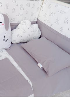 FUN MOMENT 3 Side Guardrails for Baby Bed with Quilt, Pillows and Sheet  - Image 3