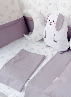 FUN MOMENT 3 Side Guardrails for Baby Bed with Quilt, Pillows and Sheet  - Image 4