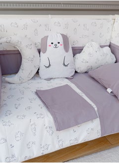 FUN MOMENT 3 Side Guardrails for Baby Bed with Quilt, Pillows and Sheet  - Image 5