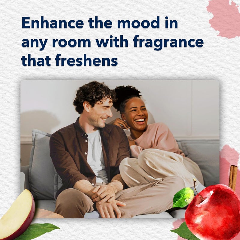 Glade PlugIns Refills Air Freshener, Apple Cinnamon, 3.35 Fl Oz, 5 Count - Image 3