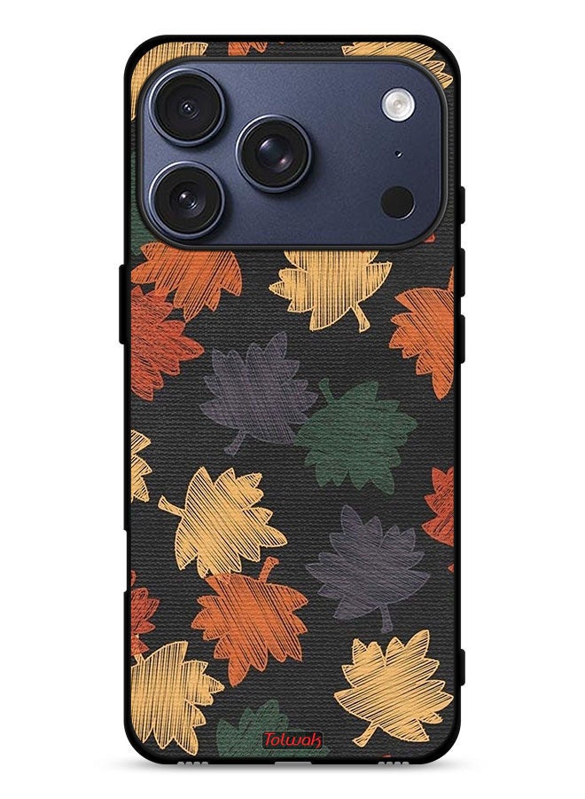 Tolwak Apple iPhone 17 Pro Protective Case Cover Autumn Leaves Art - Image 1