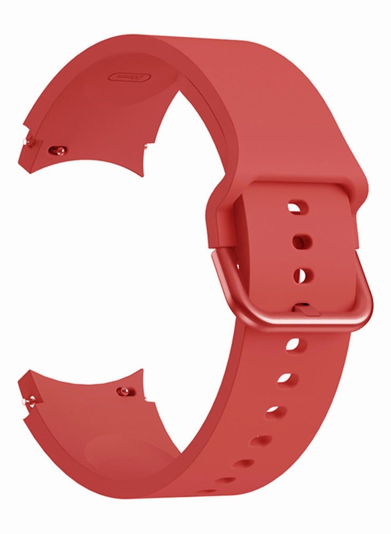 Motim Soft Silicone Watch Replacement Band, Sport Band for Galaxy Watch 4/5/6/7, Adjustable 40mm/44mm 42/46mm, Quick Release Watch Strap - Image 1