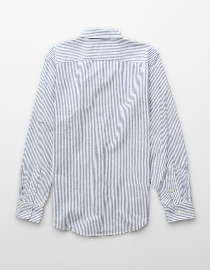 American Eagle AE Slim Fit Everyday Oxford Button-Up Shirt - Image 4