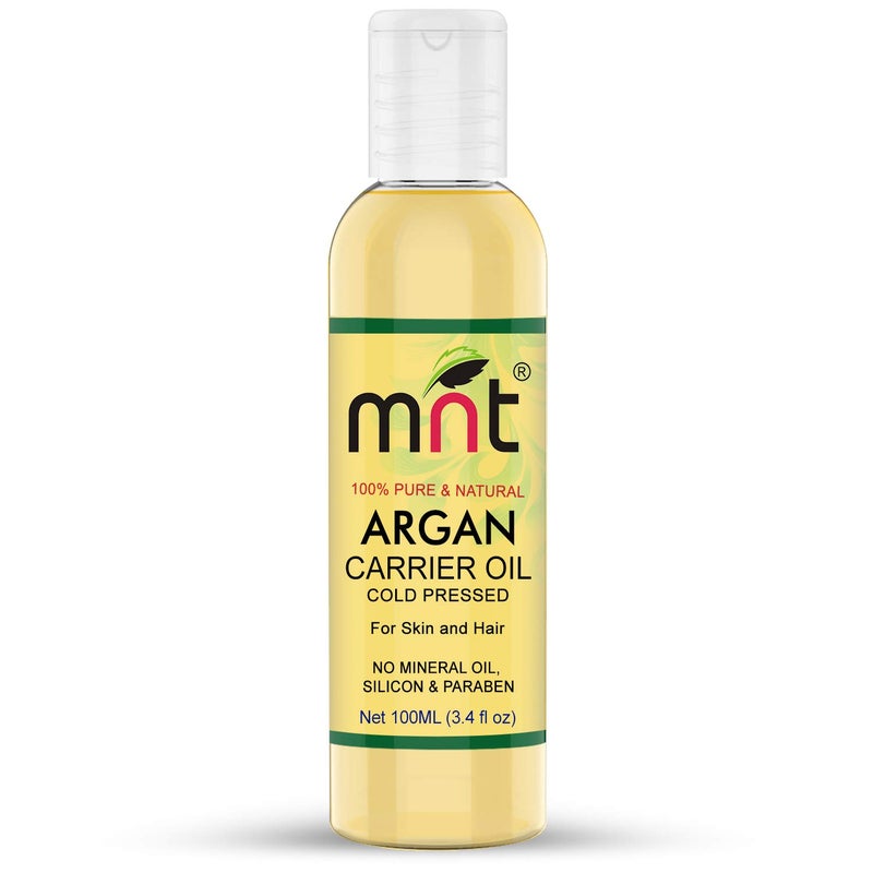 MNT Combo of Cold Pressed Carrier Oil for Hair and Skin (Argan Oil, Jojoba Oil & Grapeseed Oil), 100 ml Each - Image 2