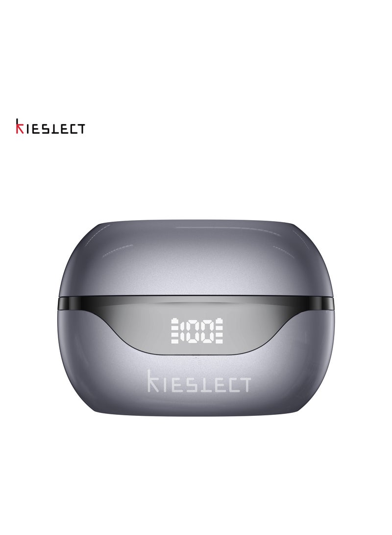 Kieslect Earbuds Open – Excellent 3D Surround Sound, AI Translation (Google & Microsoft), ChatGPT Support, 6H Playtime + 30H Case, Fast Charging <1h, Ultra-Lightweight - Image 5