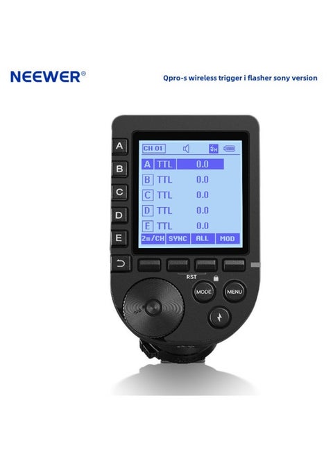 NEEWER/newer Upgraded Version QPRO-C Trigger Flash Wireless Flash Trigger Suitable For Sony Canon Ni-Color:FlaSh QPRO-S WireleSS FlaSh Trigger Suitable For Sony