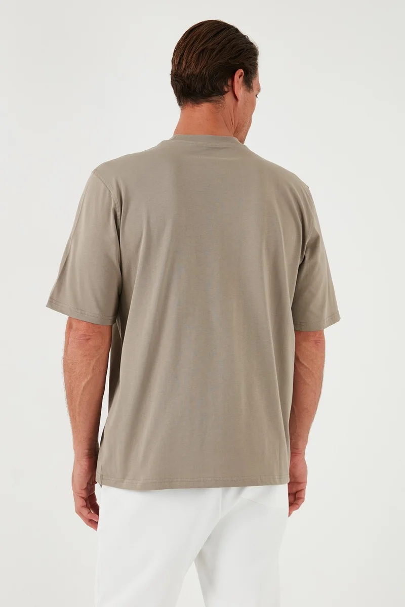 Buratti Cotton Oversize Crew Neck Basic T Shirt Men's T Shirt 5902365