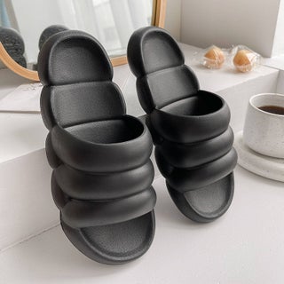 Slippers Womens Home and Summer Out Wear 2025 New Mens Couples Feeling Caterpillar Sandals with Thick Slippers Black - pzsku/ZBD08CCCD9E4F4BFCA0F6Z/45/1750435658/67c1dcae-56ce-4bca-ab71-c07d1a812c46