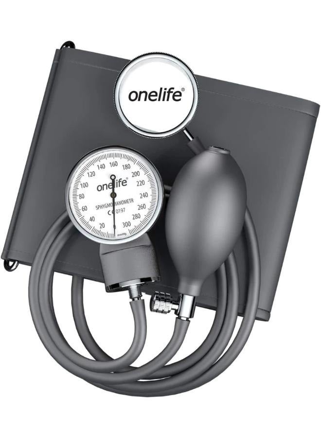 ون لايف جهاز ضغط Onelife M-20 إيطالي | مقياس ضغط الدم اليدوي عالي الجودة | للرعاية المنزلية والمهنية - Image 1