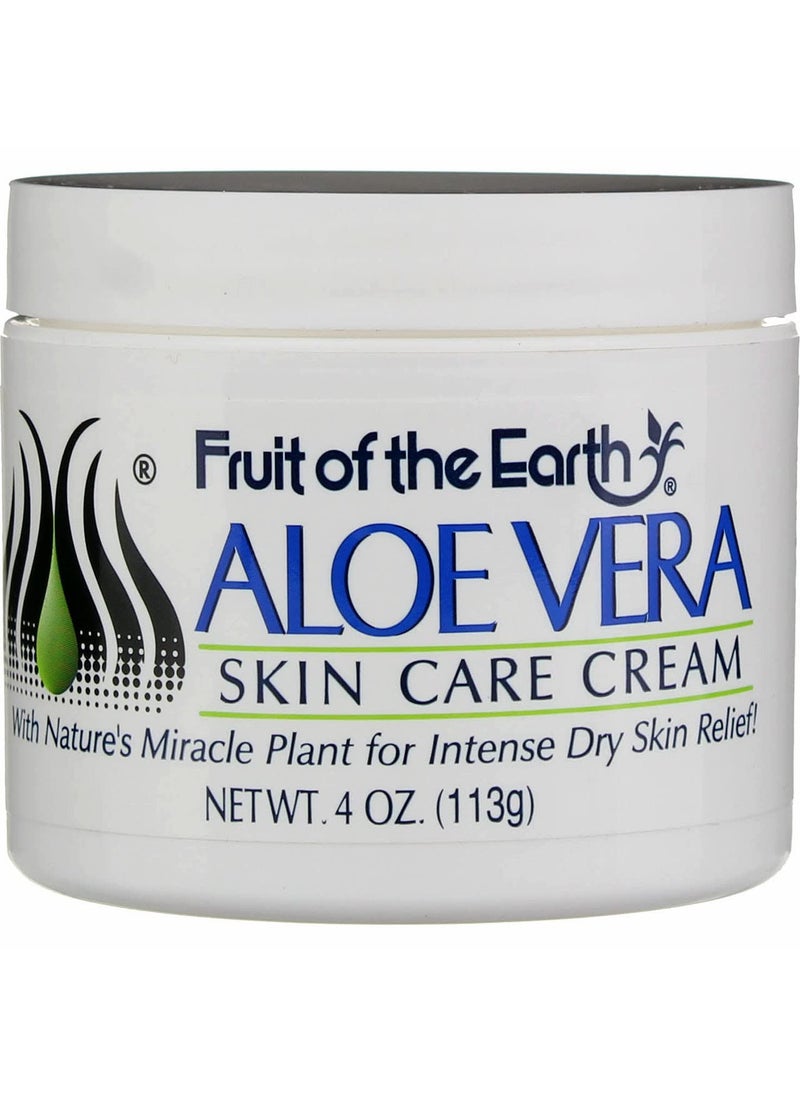 Fruit of the earth Fruit of the Earth Aloe Vera Skin Care Cream 4 Ounce Cream 